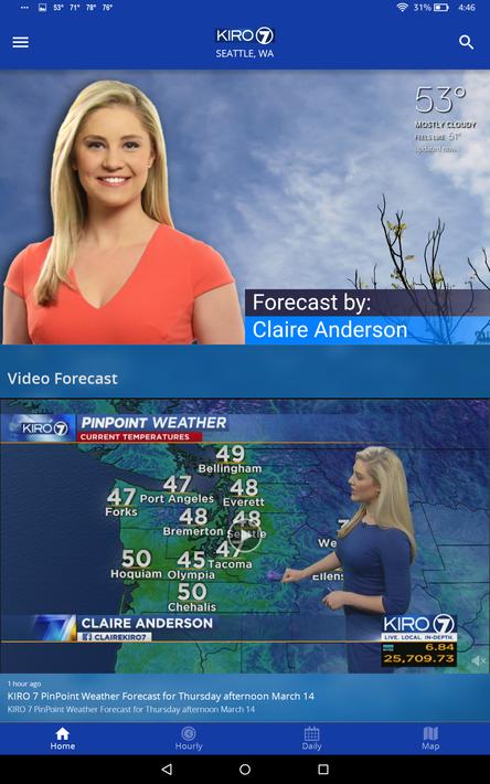 KIRO 7 PinPoint Weather App