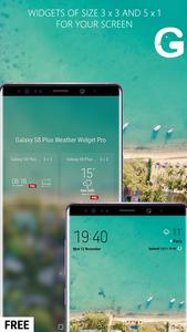 Weather Widget Galaxy S8 Plus