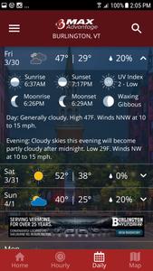 WCAX WEATHER