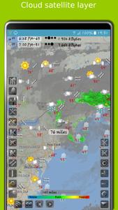 Doppler storm radar - eMap HDF