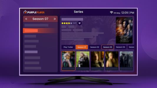 IPTV Easy Purple Player
