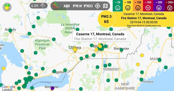 Smog Map