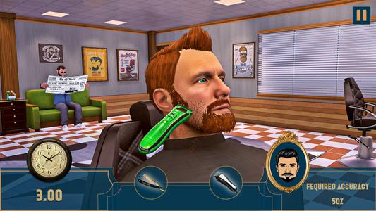 Barber Shop Hair Cutting Games