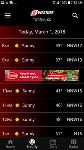 WIBW 13 Weather app