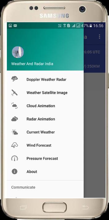 Satellite Weather Radar India