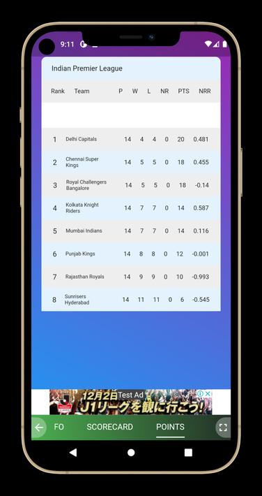 Cricket Score