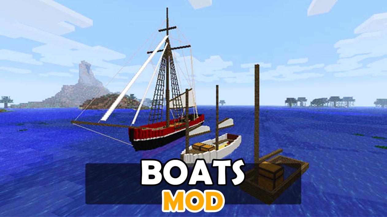 Boats Minecraft Mod