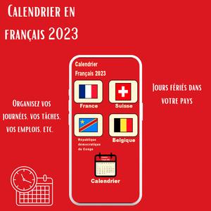 Calendrier 2023