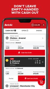 Betclic live sports betting &