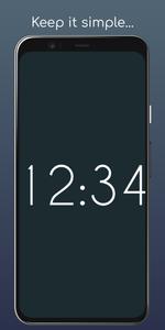 Fullscreen Clock