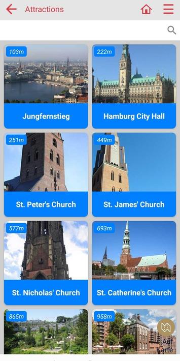 Hamburg map offline guide