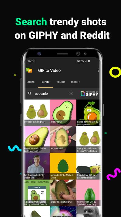 GIF Maker, GIF to Video