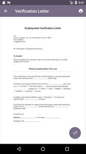 Employee Verification Form