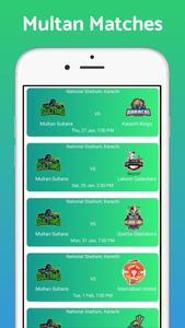 PSL 8 Schedule & Live Score