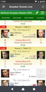 Snooker Scores Live
