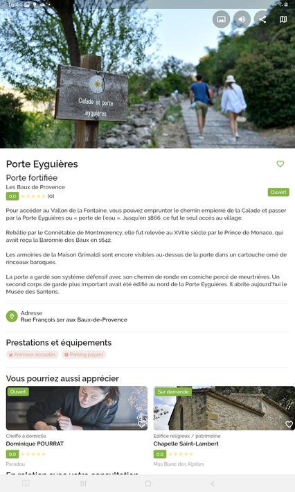 The Alpilles app