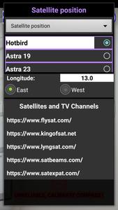 Satellite compass