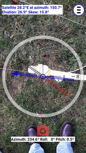 Satellite compass