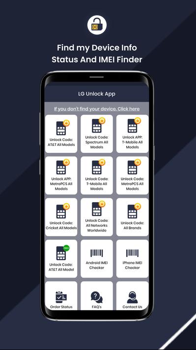 Unlock LG Phone - IMEI Unlock