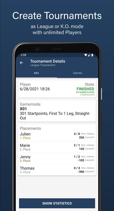Pro Darts Counter