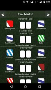 Table Spanish League