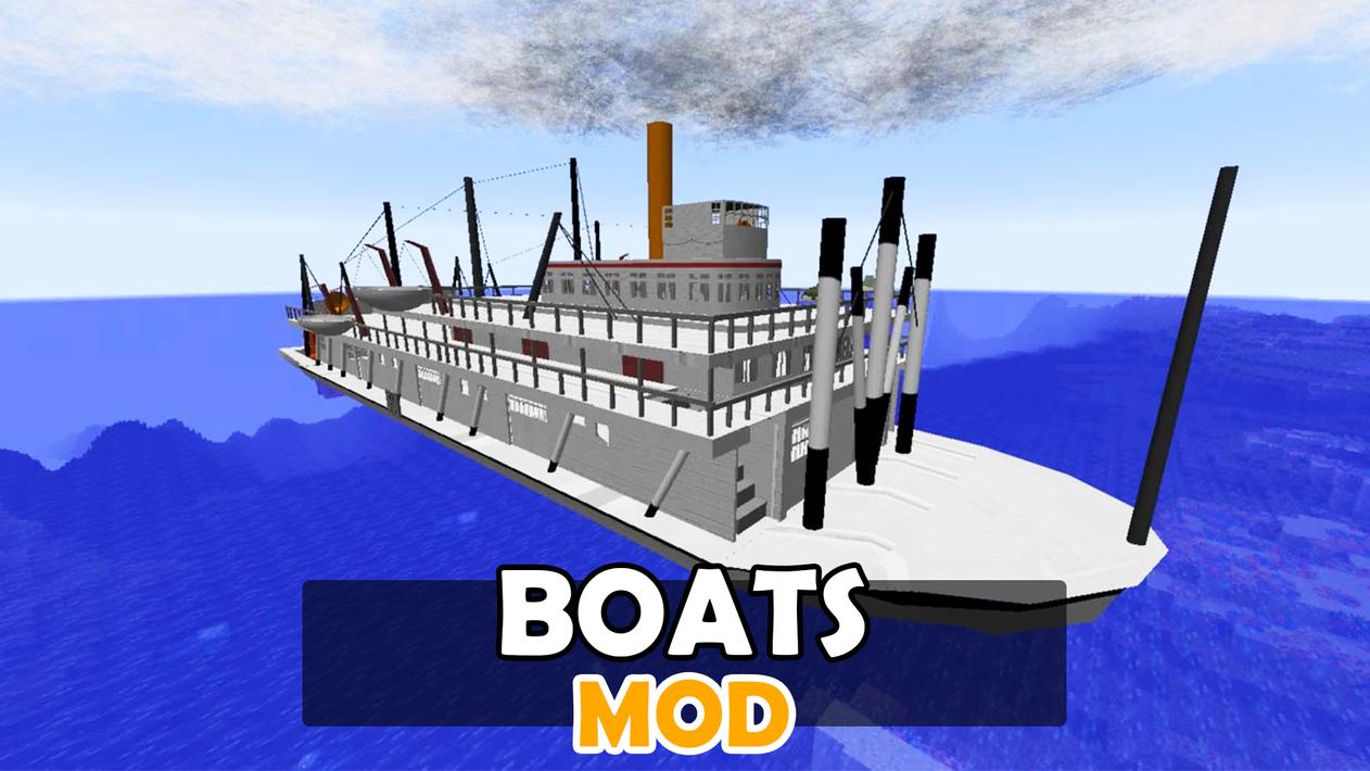 Boats Minecraft Mod