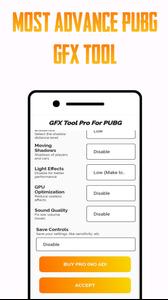 GFX Tool PUBG Pro (Advance FPS