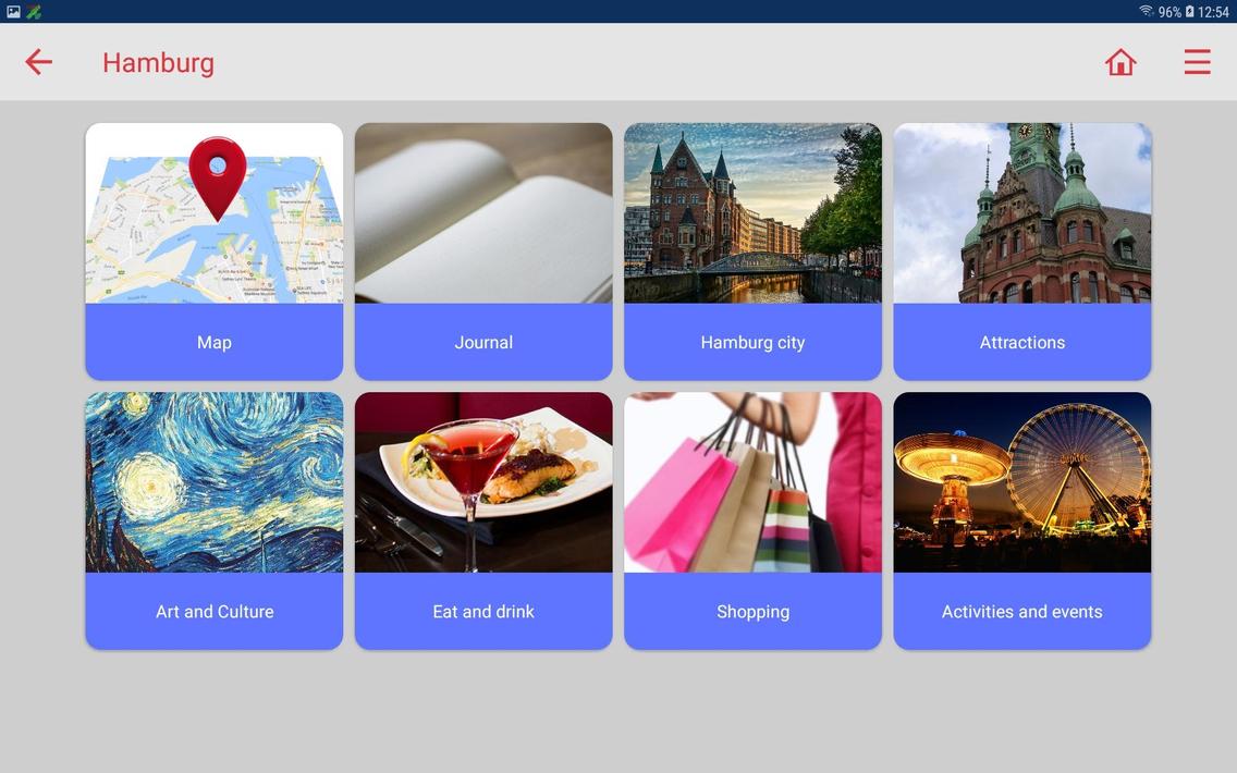 Hamburg map offline guide