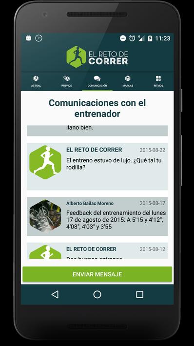 El reto de correr