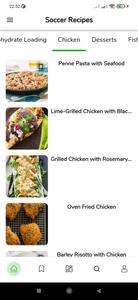 Soccer Recipes