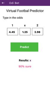 Virtual Football Betting Predi