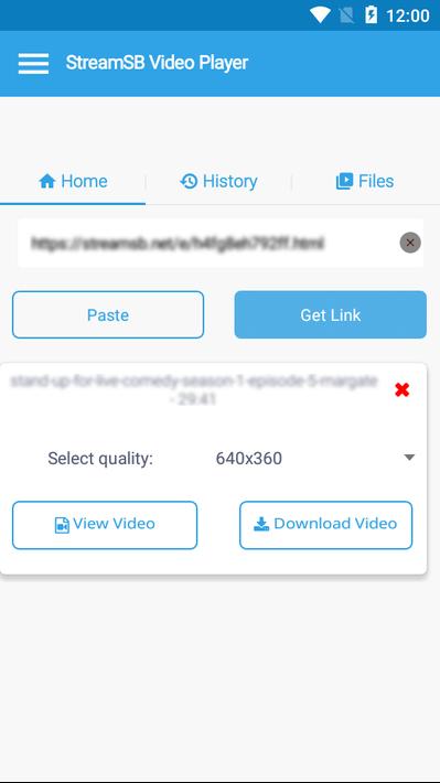 StreamSB Player - Downloader