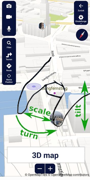 Hamburg map offline guide