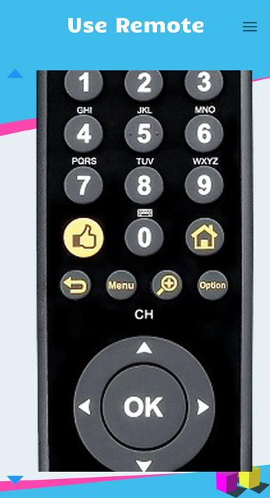 TV Remote Control For Asus