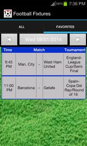 Football Fixtures
