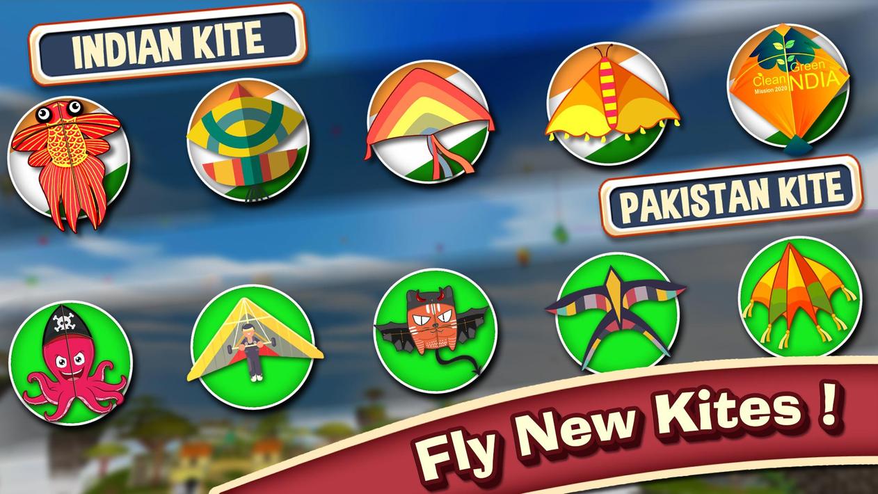 India Vs Pakistan Kite Fly