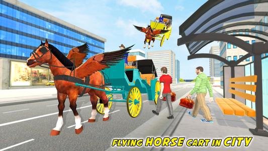 Flying Horse Buggy Taxi Drive