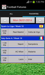Football Fixtures
