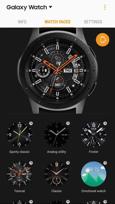 Galaxy Watch Plugin