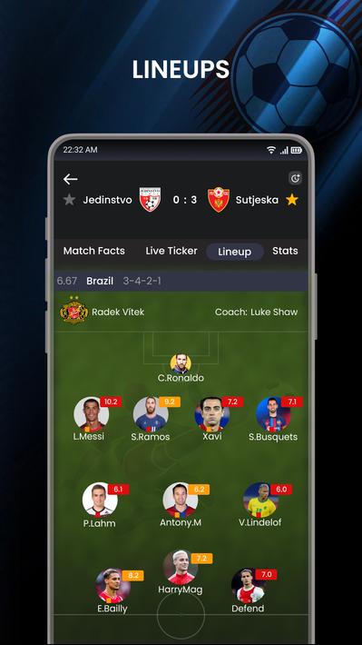 Live Football Score Soccer