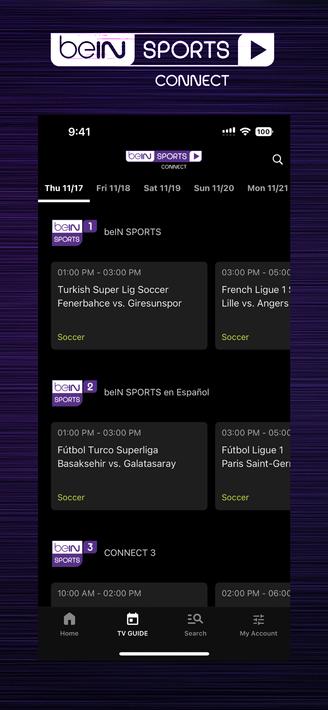 beIN SPORTS CONNECT