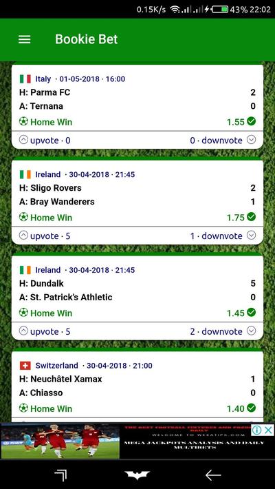 Bookie Bet - Daily Betting Tip