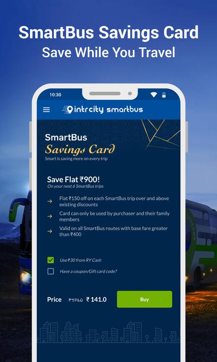 IntrCity: Bus Ticket Booking