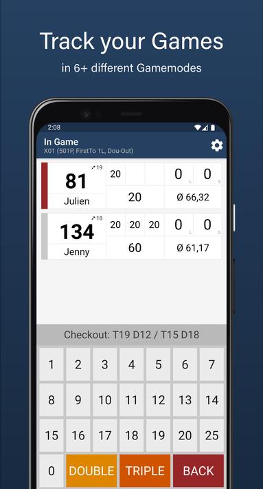 Pro Darts Counter