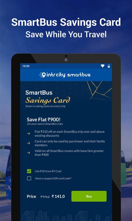 IntrCity: Bus Ticket Booking