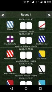Table Spanish League