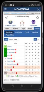 Now Goal - Instant Game Scores