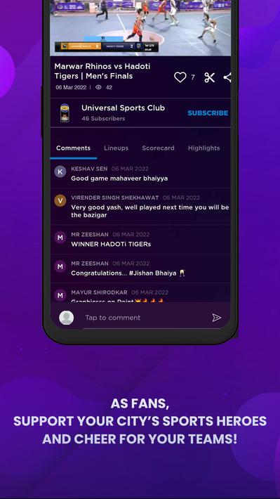 SportVot : India's Sports Hub