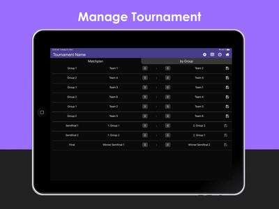 Tournament Competition Manager