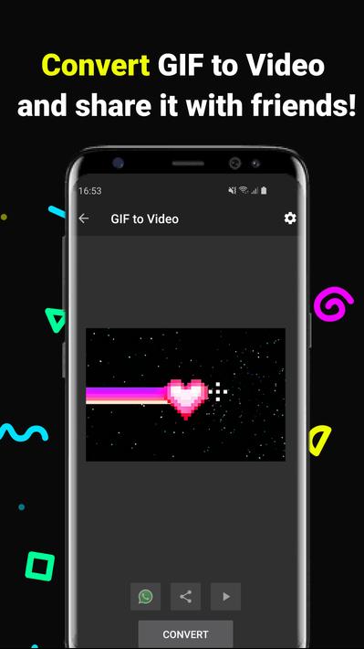 GIF Maker, GIF to Video